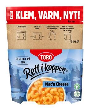 TORO Mac'n'cheese TORO Rett i koppen (157994*10)