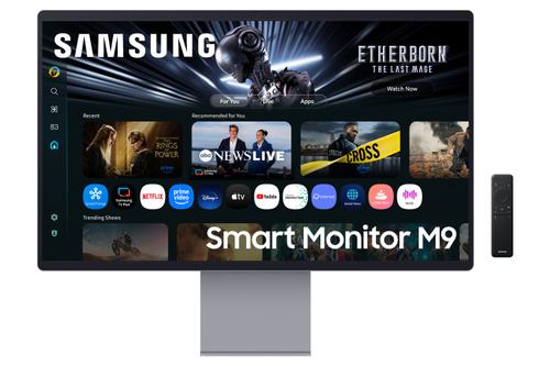 SAMSUNG 32" 4K smart skärm M9 32FM902 3840x2160 QD-OLED, 165Hz, 0.03ms, AI, Smart-TV apps, HDMI/ USB-C (LS32FM902SUXEN)