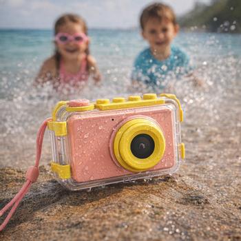 myFirst Camera 2 - Kids' camera with easy use and durable design - Pink (FC2001SA-PK01)