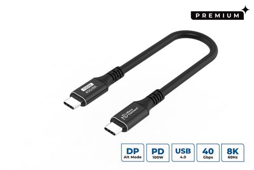 MICROCONNECT USB-C to USB-C cable 0.15m (USB4CC015)