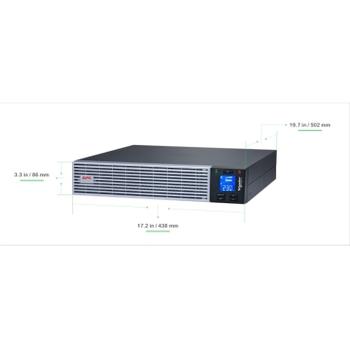 APC EASY UPS ON-LINE LI-ION SRVL RT 2000VA 230V WITH RAIL KIT ACCS (SRVL2KRIRK)
