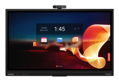 LENOVO ThinkVision iLFD T65 65inch 3840x2160 VA Touch DLED 16:9 60Hz HDR10 HDMI USB-C USB-B RJ45 VGA Android 9.0 4K camera TopSeller (62F2WA1CEK)