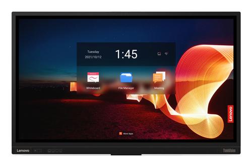 LENOVO ThinkVision iLFD T65 65inch 3840x2160 VA Touch DLED 16:9 60Hz HDR10 HDMI USB-C USB-B RJ45 VGA Android 9.0 4K camera TopSeller (62F2WA1CEK)