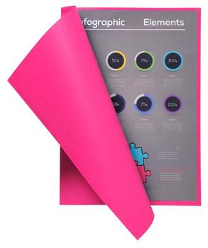 EXACOMPTA Aktomslag EXACOMPTA 80g assortert (100) (150001E)