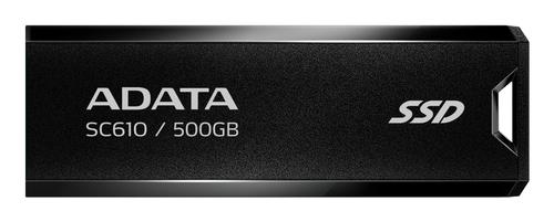 A-DATA SC610 - USB flashdrive - 500 GB (SC610-500G-CBK/RD)