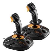 THRUSTMASTER T.16000M FCS SPACE SIM DUO, Joystick, PC, Analog/digital, D-pad, Kabel, USB