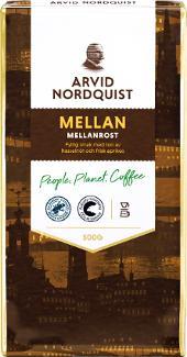ARVID NORDQUIST Kaffe ARVID N Mellanrost filtermalt 500g (1289)
