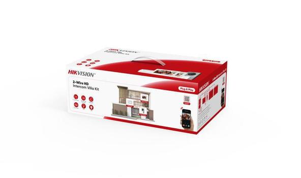 HIK VISION 2-wire Kit, Yes, 7" (DS-KIS705EY/2MONITORS)