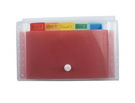 EXACOMPTA Hjemmearkiv 6 lommer mini 14x26 cm (55498E)