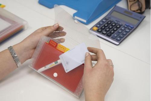 EXACOMPTA Hjemmearkiv 6 lommer mini 14x26 cm (55498E)