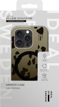 iDEAL OF SWEDEN MIRROR CASE MAGSAFE IPHONE 13/ 14/ 15/ 16E LEO OMBRE (IDMRCMS-I2361-519)