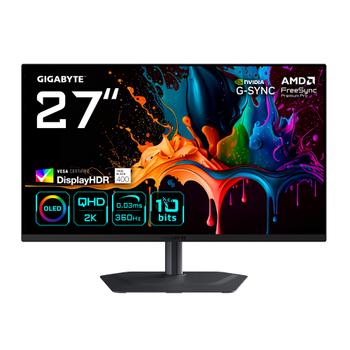GIGABYTE (27") Oled Qhd Gaming Monitor  (MO27Q3)