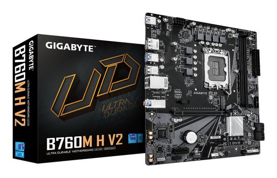 GIGABYTE Motherboard - Supports Intel  (B760M H V2)