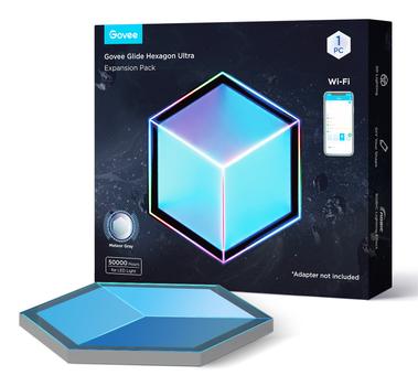 GOVEE Glide Hexagon Light Panels Ultra expansion pack (H106A007-OF-EU)