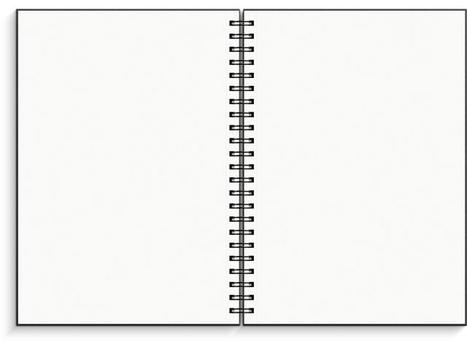 GRIEG Skissebok GRIEG A4 stående sort (267030)