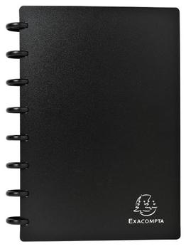 EXACOMPTA Visittkortmappe EXACOMPTA 120 kort sort (9129403)