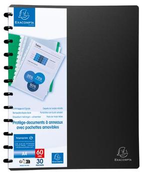 EXACOMPTA Presentasjonsmappe EXACOMPTA 30l sort (9129436)