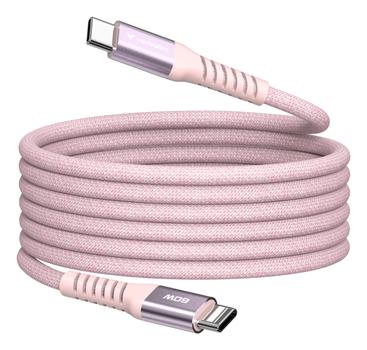VERBATIM Sync & Charge USB-C to USB-C 60W Magnetic 120 cm - Pink (31853)