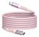 VERBATIM Sync & Charge USB-C to USB-C 60W Magnetic 120 cm - Pink