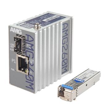 AMG 100Mb PoE PD Powered  (AMG260M-1F-1S-PD)