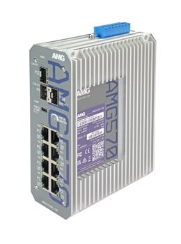 AMG Industrial Managed Switch, 8x  (AMG570-8GAT-3S-P90-LV)