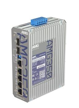 AMG Industrial Unmanaged Switch,  (AMG350-4GAT-1C-1S-P120)