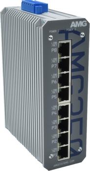 AMG Industrial Unmanaged Switch,  (AMG350-8G)