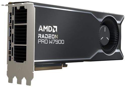 AMD RADEON PRO W7900 48GB DUAL SLOT PCIE 4.0 3X DP  M-DP 48GB GDDR6 CTLR (100-300000170)