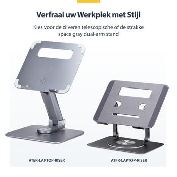 STARTECH Telescopic Laptop Stand Computer Riser (ATER-LAPTOP-RISER)