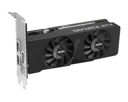 MSI Graphics Card Nvidia 6 Gb  (GEFORCE RTX 3050 LP E 6G OC)