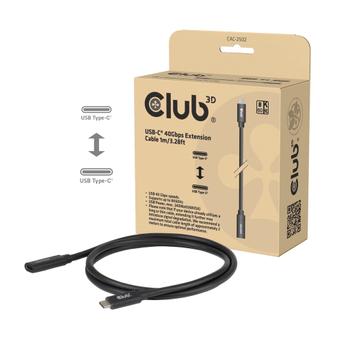 CLUB 3D Usb-C® 40Gbps Extension Cable  (CAC-2502)