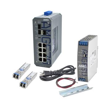 AMG 8x 1G TX 30W, 3x 100M/ 1G/ 2.5G (AMG570-8GAT-3S-P240-KS1-EU)
