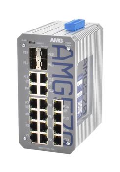AMG Industrial Managed Switch 16x (AMG570-16G-4S)