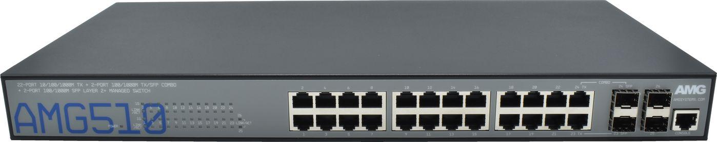 AMG Commercial Managed Switch, 22 (AMG510-22G-2C-2S-UK)