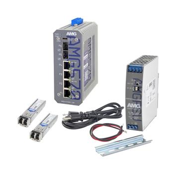 AMG 4x 1G TX 90/30W, 2x (AMG570-2GBT-2GAT-2S-P240-KM1-UK)