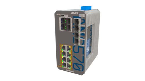 AMG Industrial Managed Switch 8x (AMG570-8GAT-8S-P240)