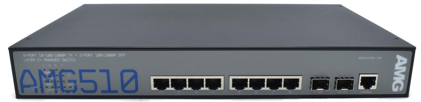 AMG Commercial Managed Switch, 8 (AMG510-8G-2S-UK)