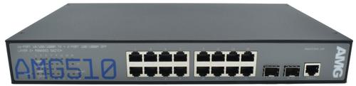 AMG Commercial Managed Switch, 16 (AMG510-16G-2S-UK)