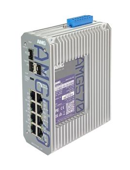 AMG Industrial Managed Switch, 8x (AMG570-2GBT-4GAT-2G-3S-P190-LV)