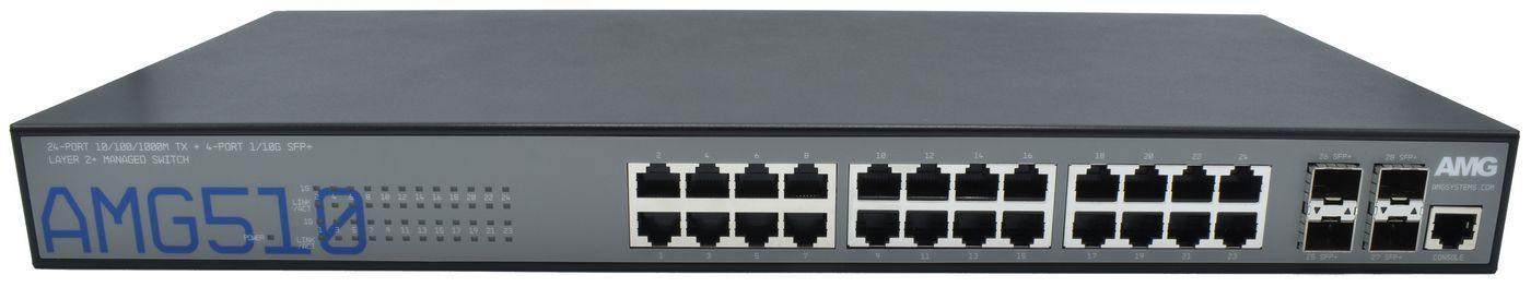 AMG Commercial Managed Switch, (AMG510-24G-4XS-EU)