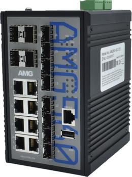 AMG Industrial Managed Switch, 8 (AMG560-8G-12S)