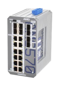 AMG Industrial Managed Switch 12x (AMG570-12G-8S)