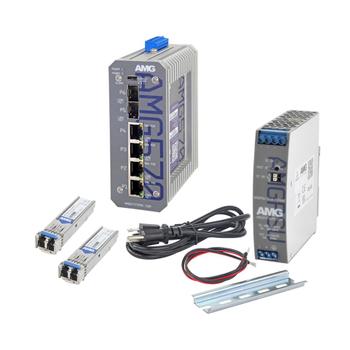 AMG 4x 1G TX 90/30W, 2x (AMG570-2GBT-2GAT-2S-P240-KS1-UK)