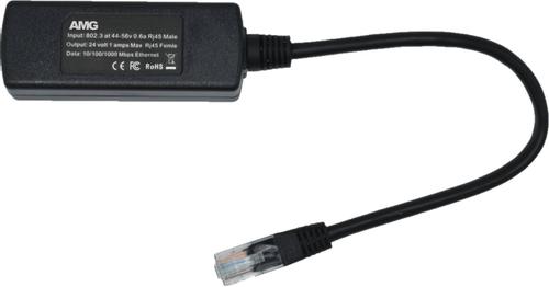 AMG PoE Converter,  48vdc to 24vdc  (AMG9CLE-1PO-1PA)