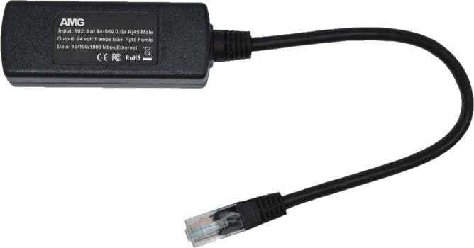 AMG PoE Converter,  48vdc to 24vdc (AMG9CLE-1PO-1PA)