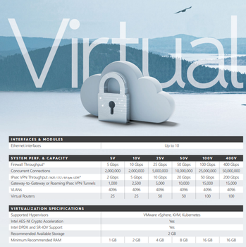 CLAVISTER NetShield 50V Enhanced Services, Yearly (NS-50V-EN12)