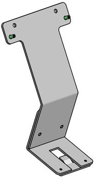 ERGONOMIC SOLUTIONS Adjustable angled bracket (AXF087-02)