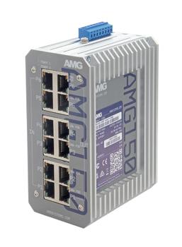 AMG Industrial 6 Port PoE  (AMG150-2GBT-4GAT-P300)