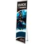 WhiteLabel Quick L-banner enkeltsidet 60x200cm alu