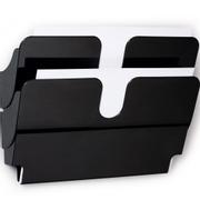 DURABLE Flexiplus brochureholder A4 tværformat sort